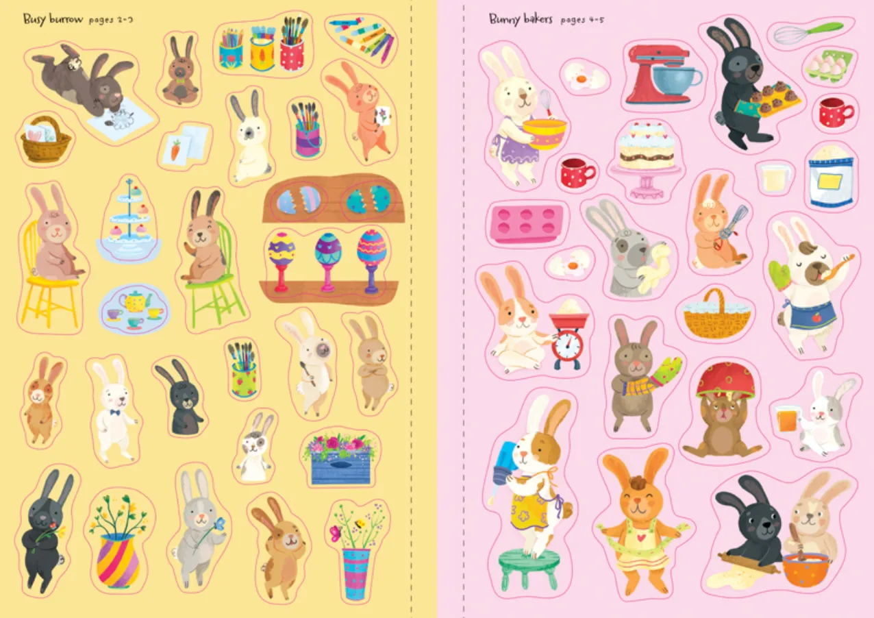 Little Stickers Bunnies