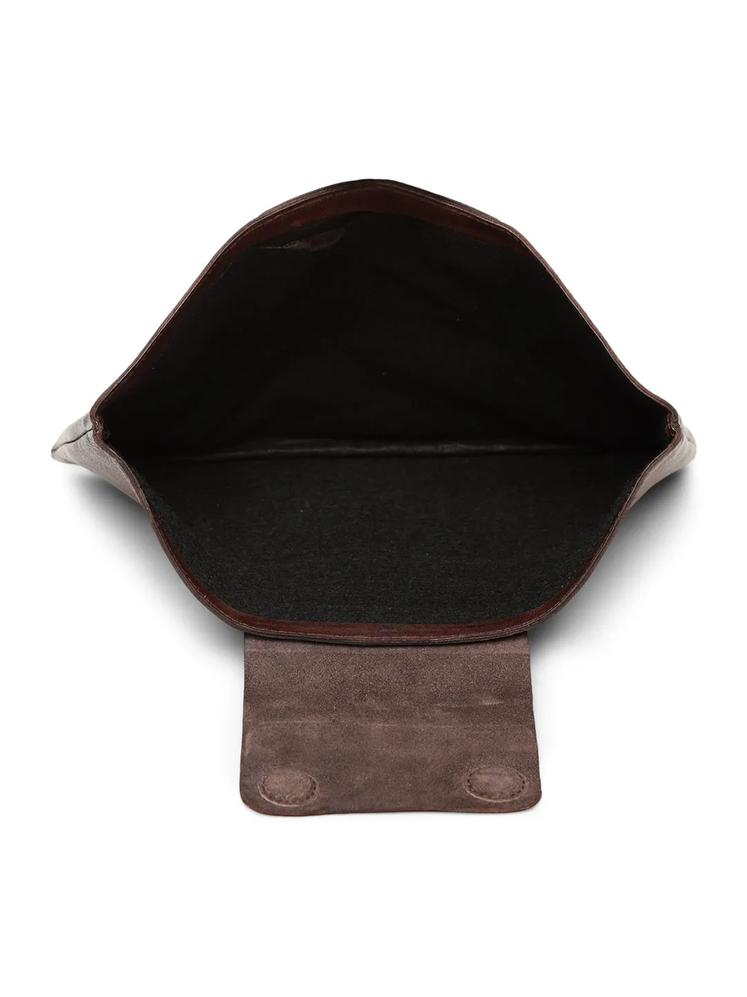 LuxeGuard Brown Leather Laptop Sleeves