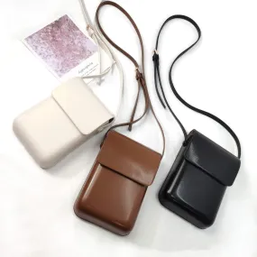 Luxury Crossbody Flap Leather Bag