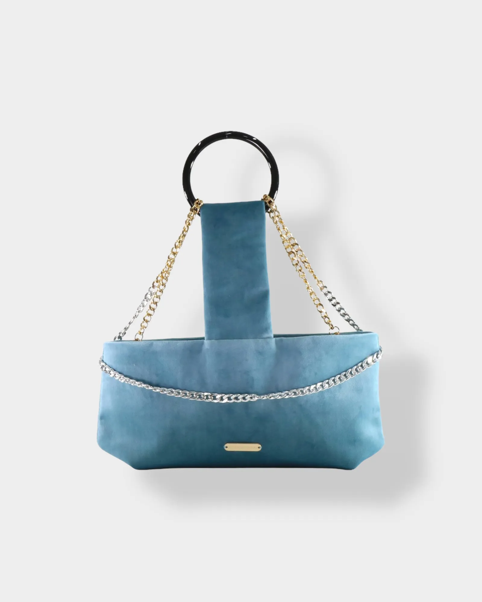 Maria Clutch Bag Blue