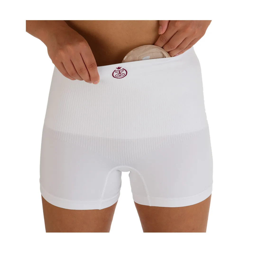 Medium  Support High Waist Ostomy Boxer