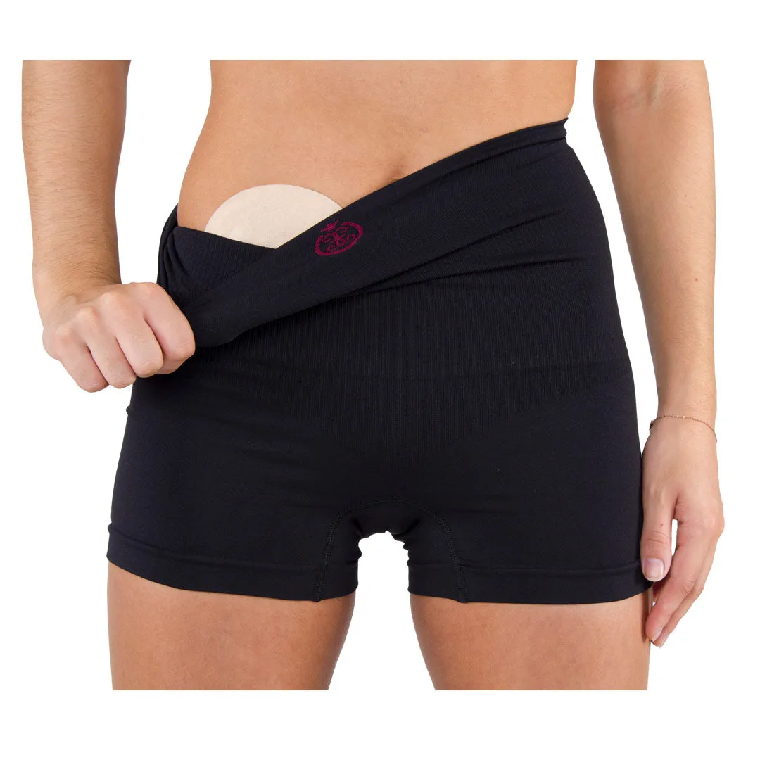 Medium  Support High Waist Ostomy Boxer