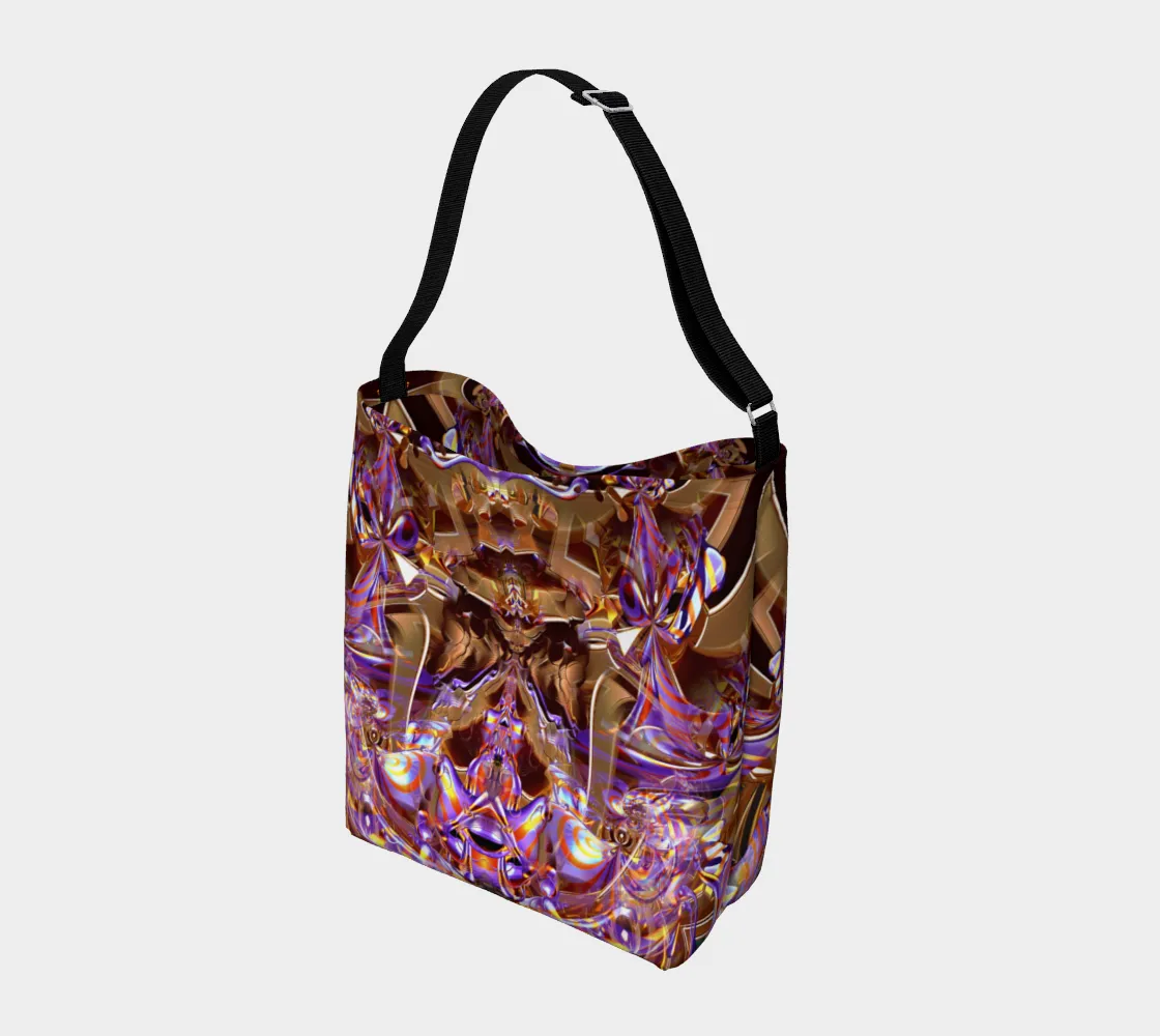 MELTED WAX TOTE BAG