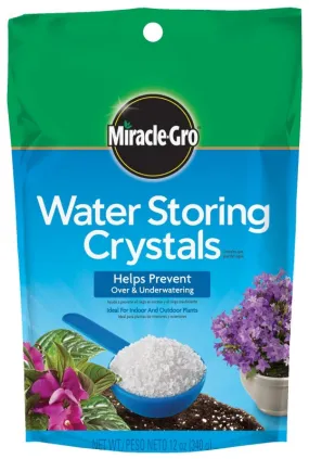 Miracle-Gro 1008311 Water Storing Crystal, 12 oz Bag, Solid :BAG: QUANTITY: 1