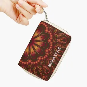 Misha Short Type Zipper Card Holder