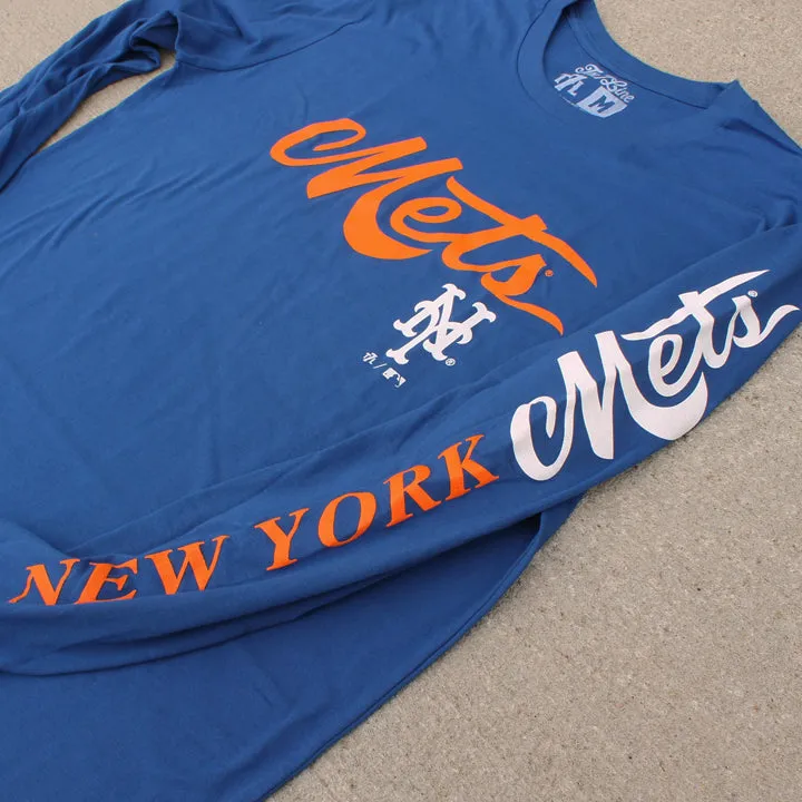 New York Mets "Script" | Long Sleeve