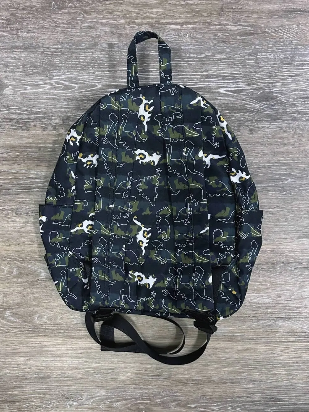 Night Ranger Black Camo Dino Kids' School Backpack