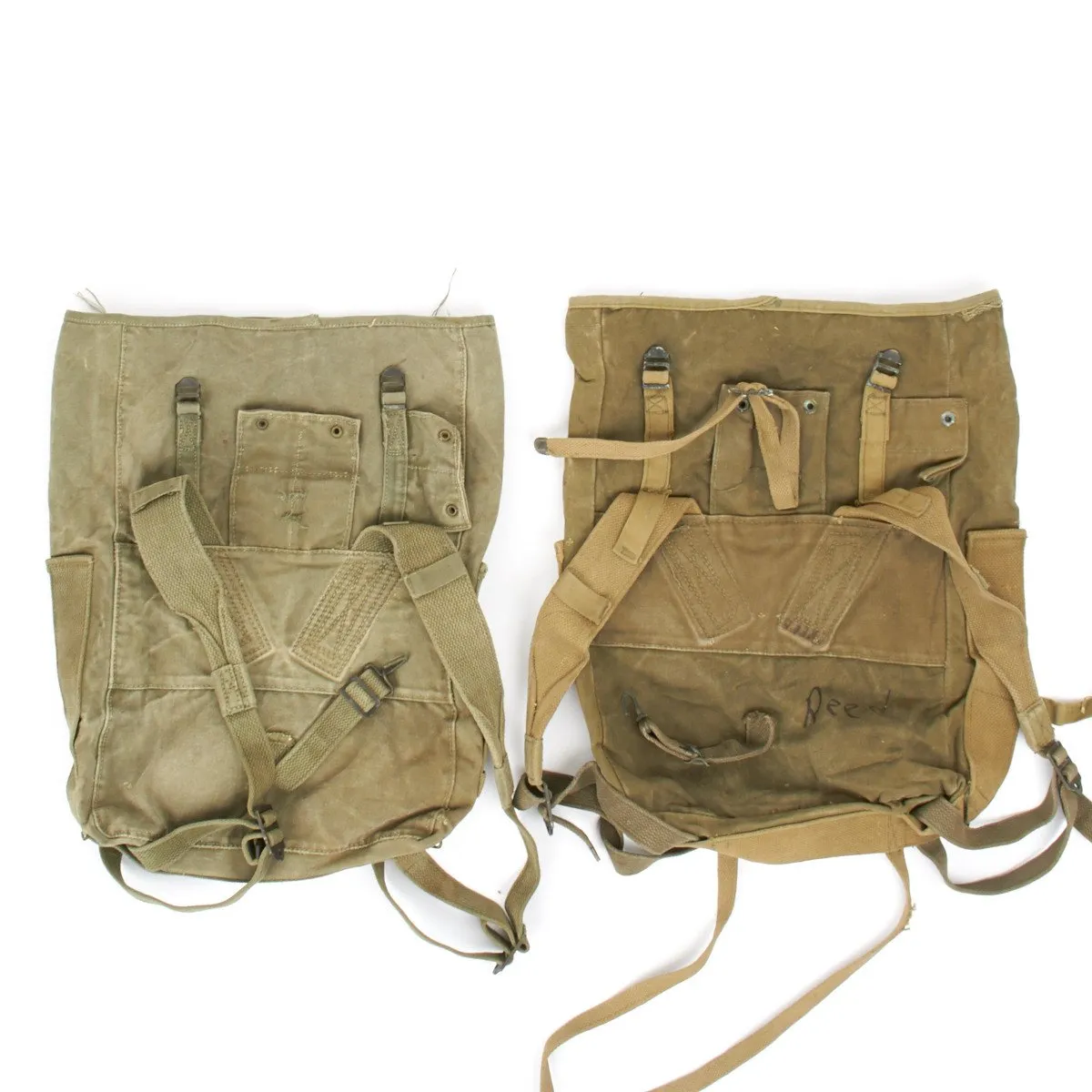 Original U.S. WWII M-1941 USMC 2nd Pattern Haversack - Upper Bag