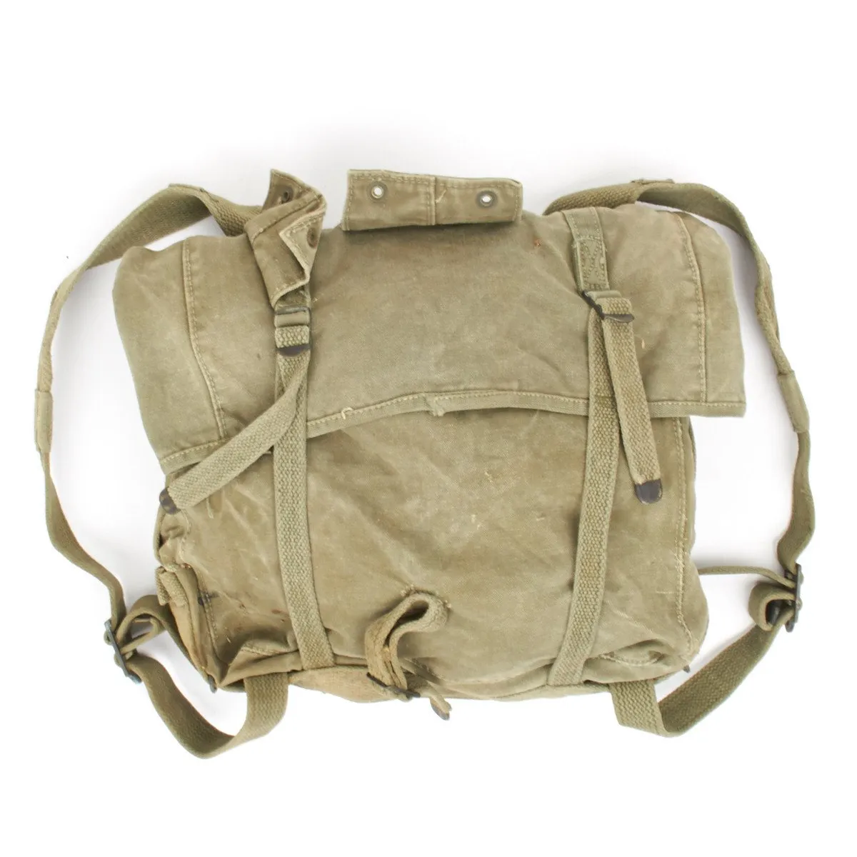 Original U.S. WWII M-1941 USMC 2nd Pattern Haversack - Upper Bag