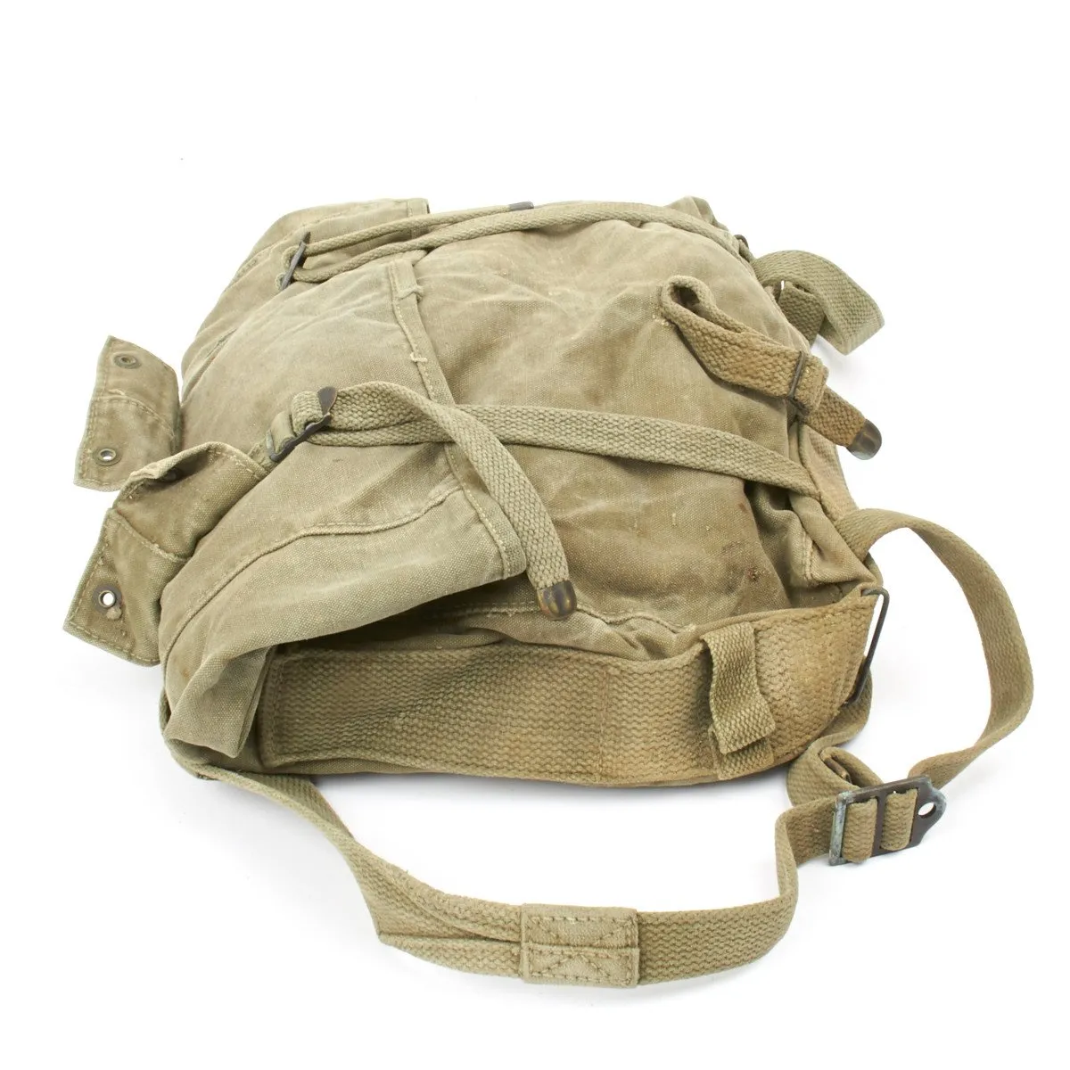 Original U.S. WWII M-1941 USMC 2nd Pattern Haversack - Upper Bag