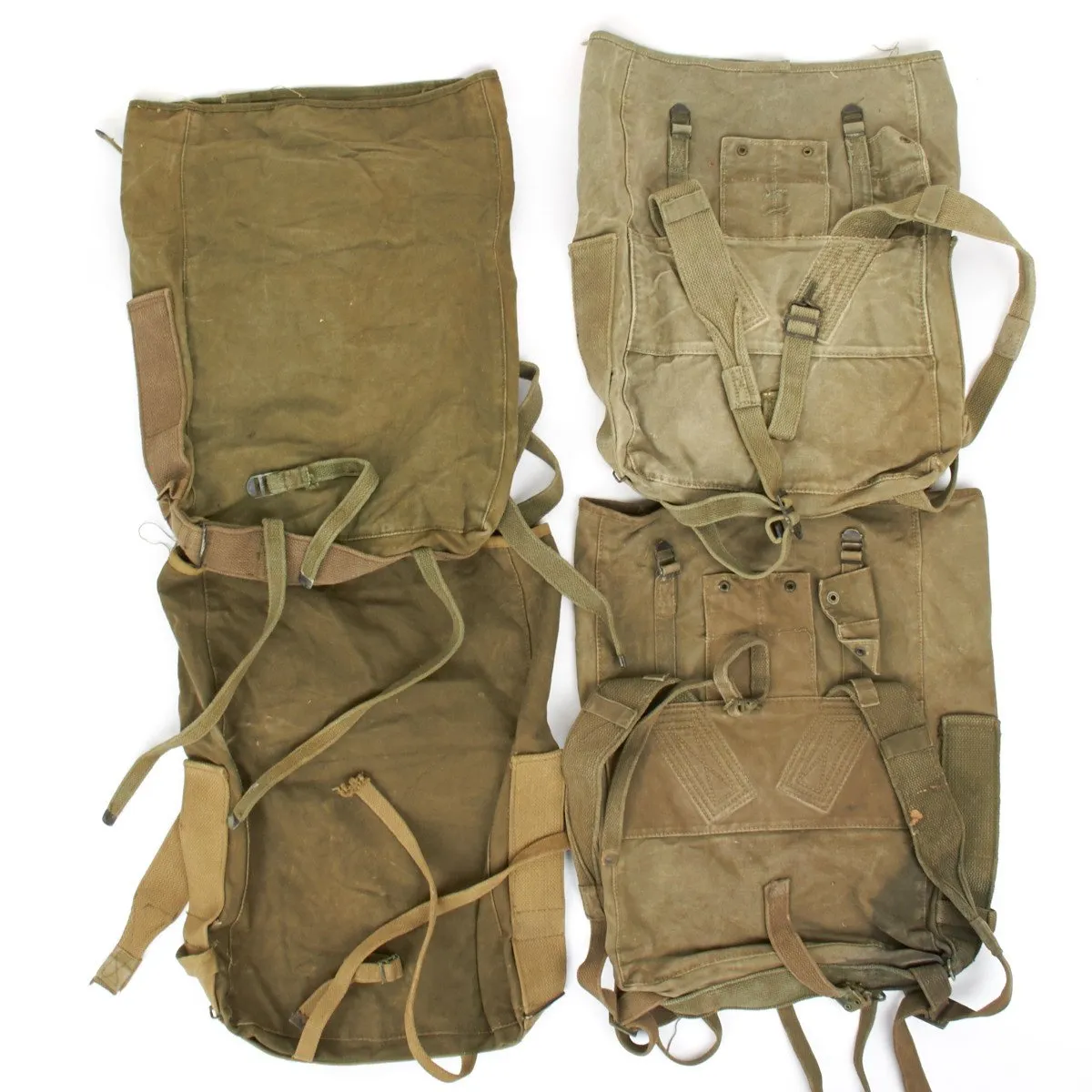 Original U.S. WWII M-1941 USMC 2nd Pattern Haversack - Upper Bag