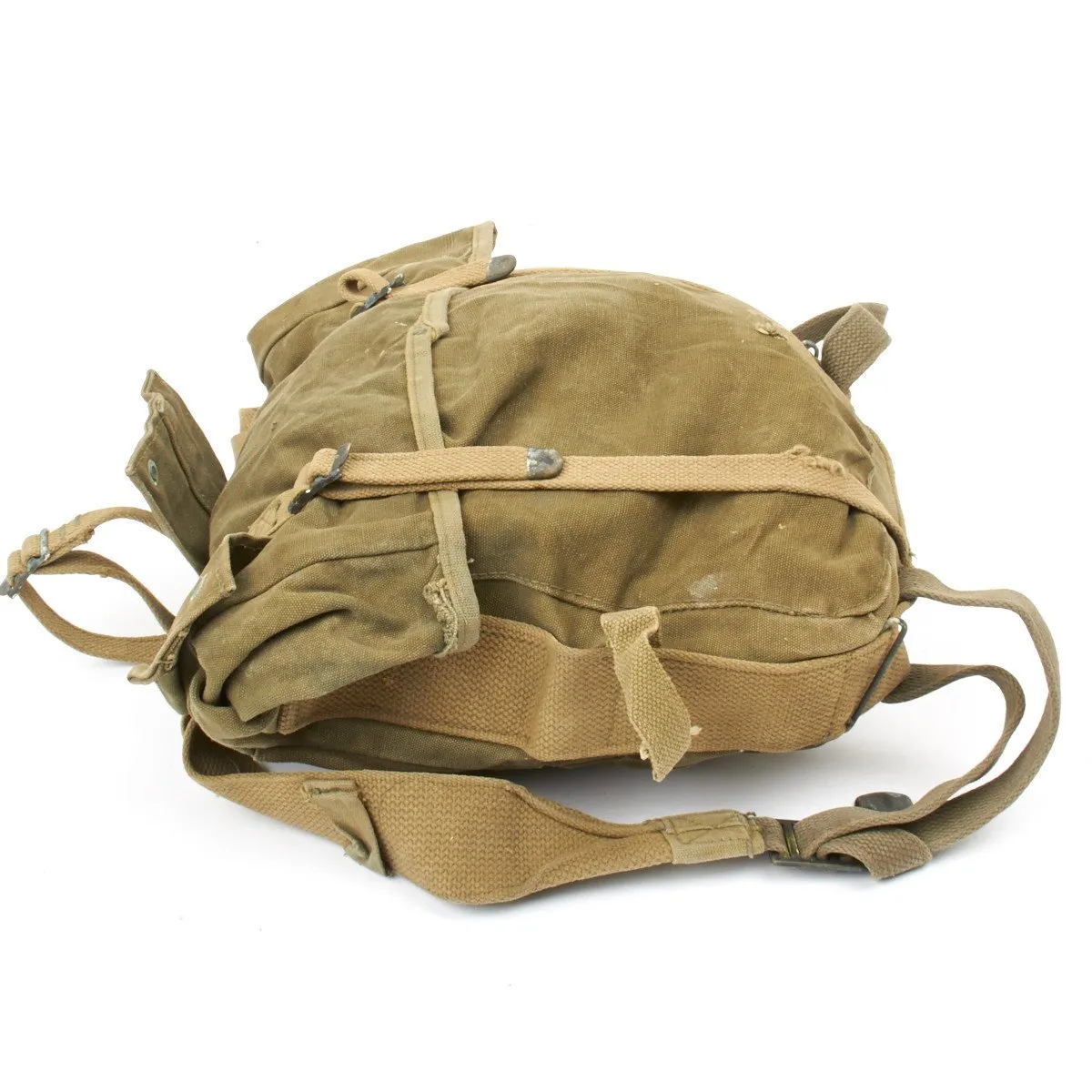 Original U.S. WWII M-1941 USMC 2nd Pattern Haversack - Upper Bag