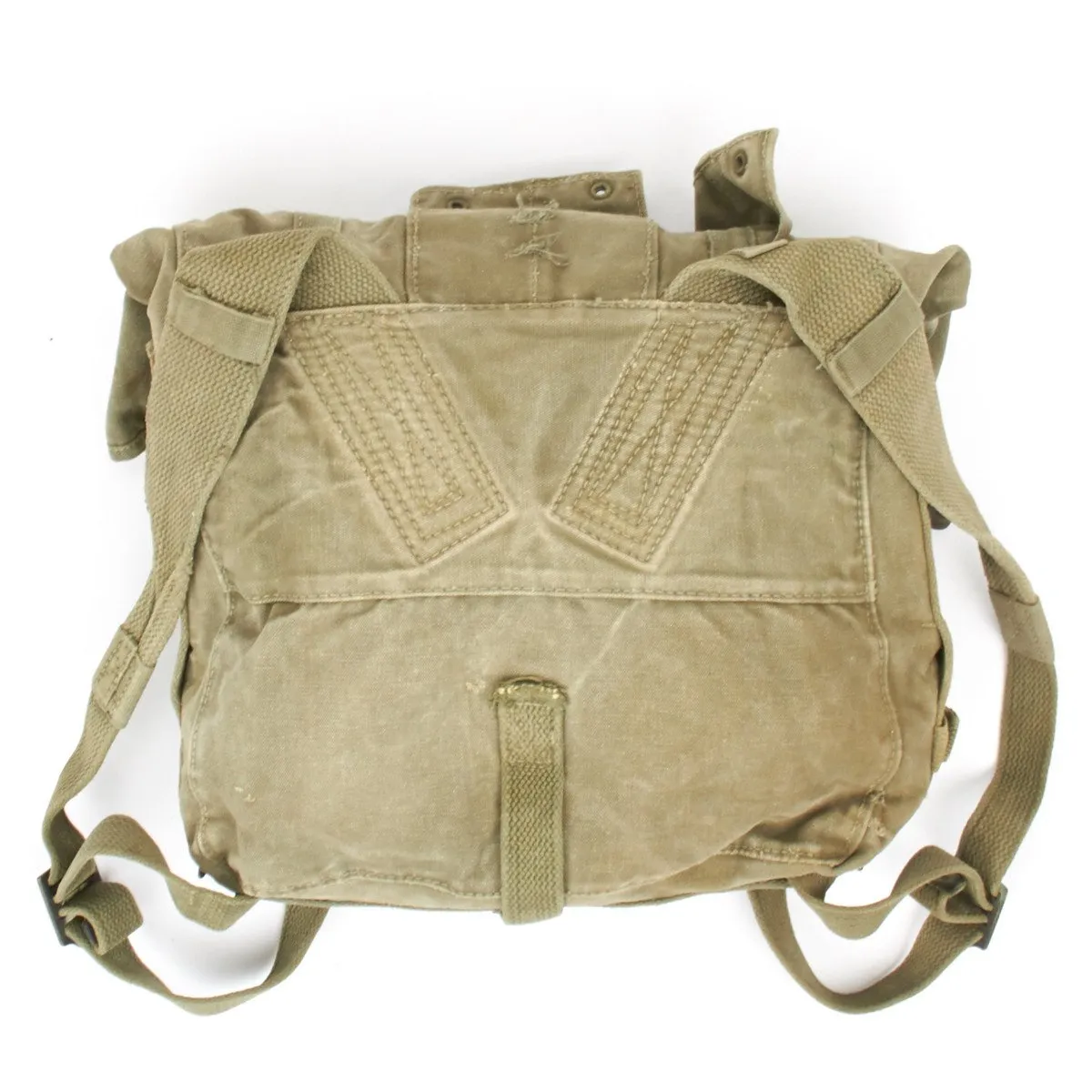 Original U.S. WWII M-1941 USMC 2nd Pattern Haversack - Upper Bag