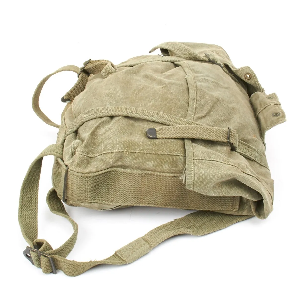 Original U.S. WWII M-1941 USMC 2nd Pattern Haversack - Upper Bag