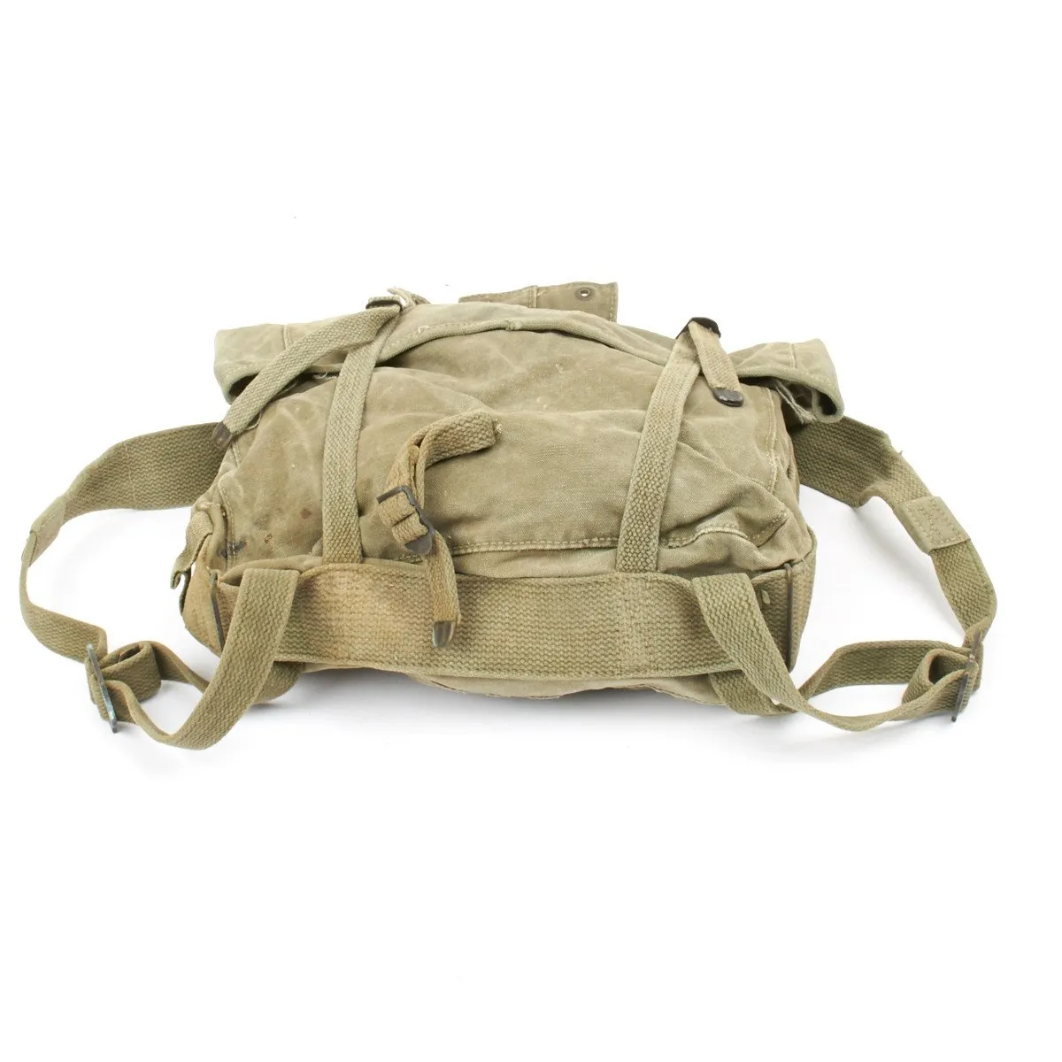 Original U.S. WWII M-1941 USMC 2nd Pattern Haversack - Upper Bag