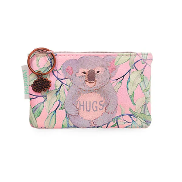 PAPAYA! Art Happy Koala Coin Purse (5.5" x 3.5")