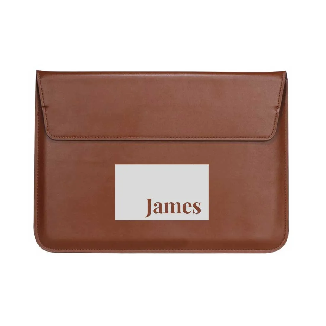 Personalized Laptop Cover For Men - Box Name