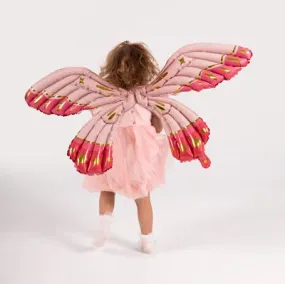 Pink Foil Butterfly Fairy Wings