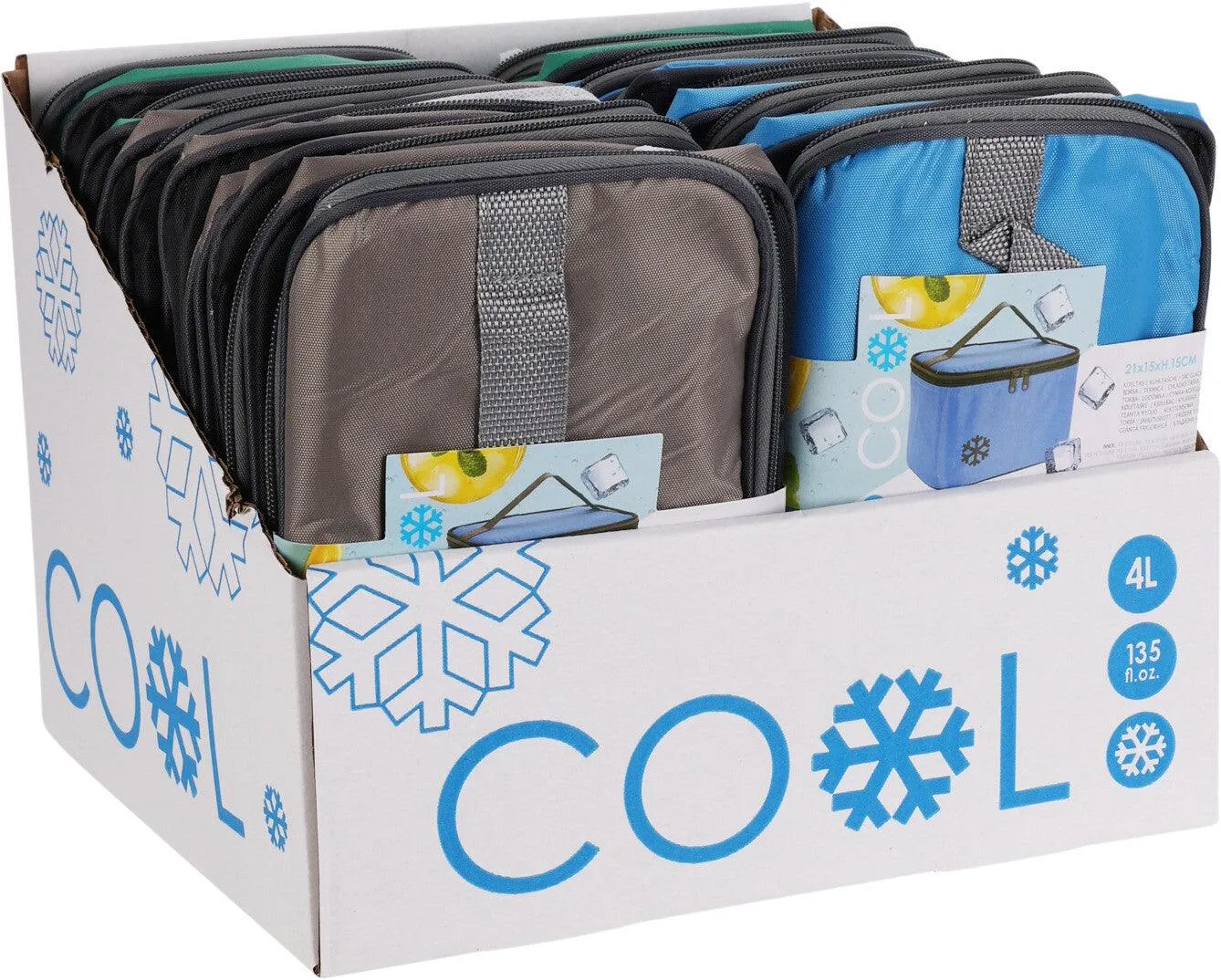 Polyester Cooler Bag | Assorted Colour | 4L