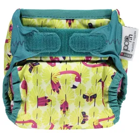 Pop-in Flamingo Velcro Nappy Wrap