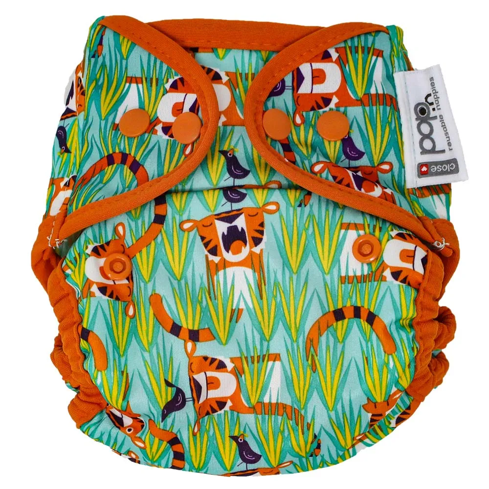 Pop-in Tiger Popper Nappy Wrap