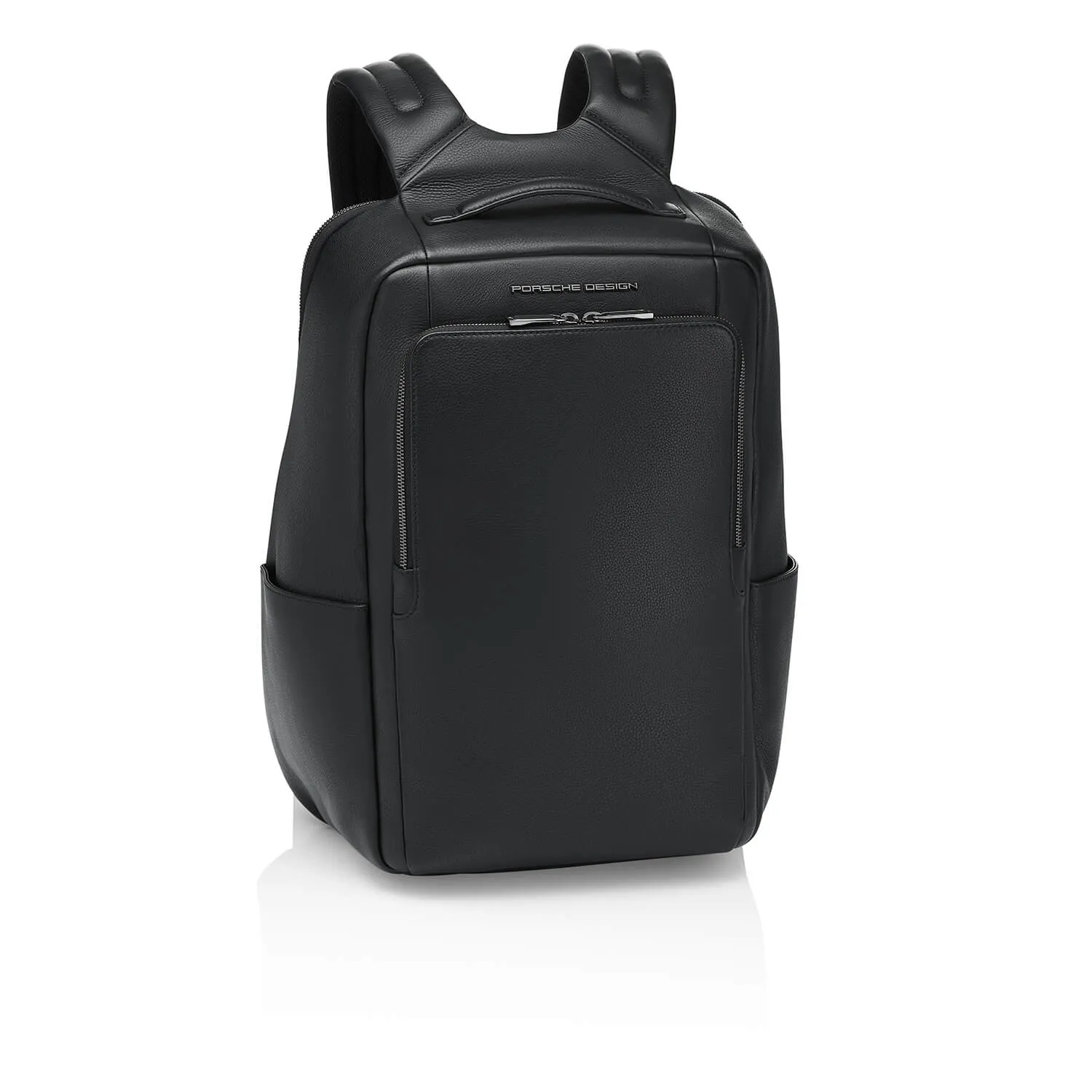 Porsche Design Roadster Leather Backpack Medium - Black