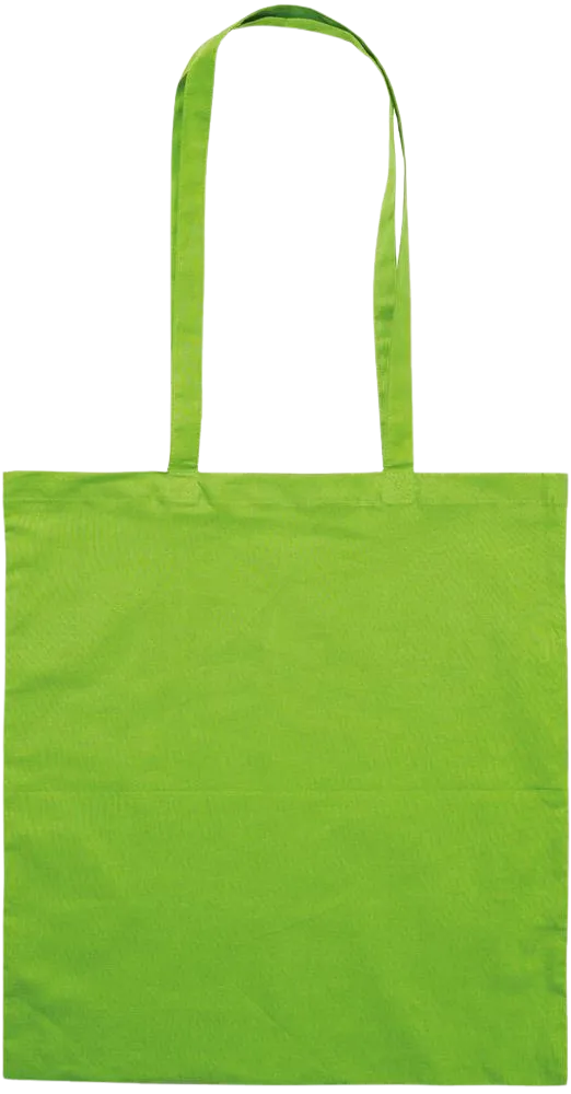 Premium colored cotton tote bag