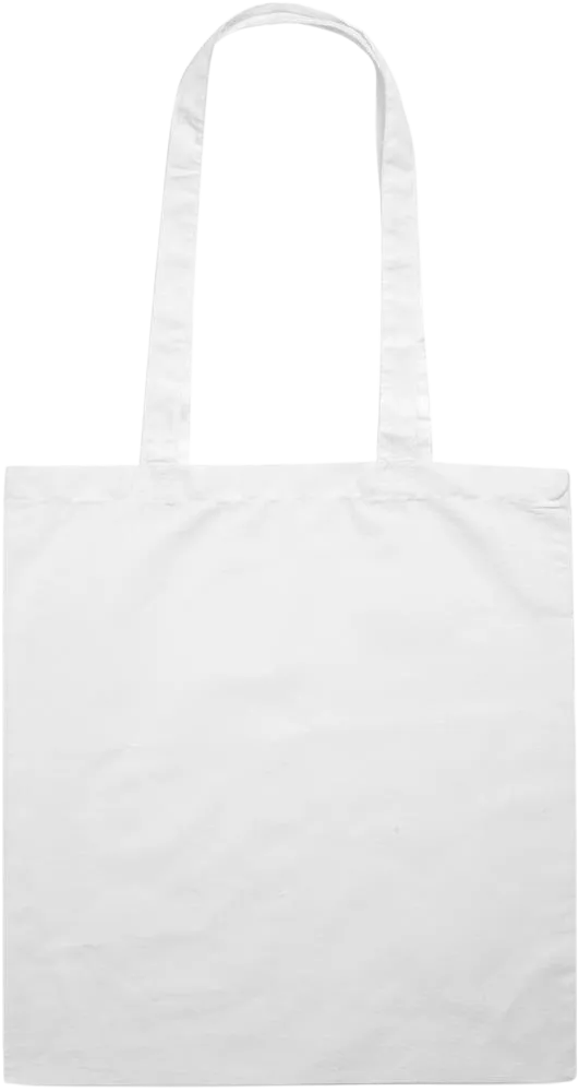 Premium colored cotton tote bag