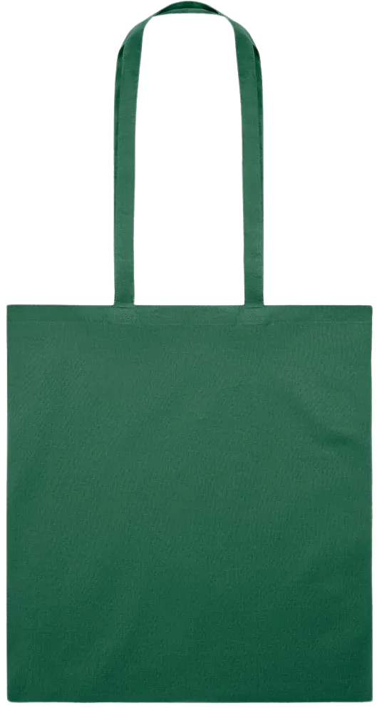 Premium colored cotton tote bag