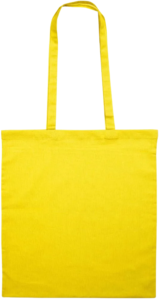 Premium colored cotton tote bag