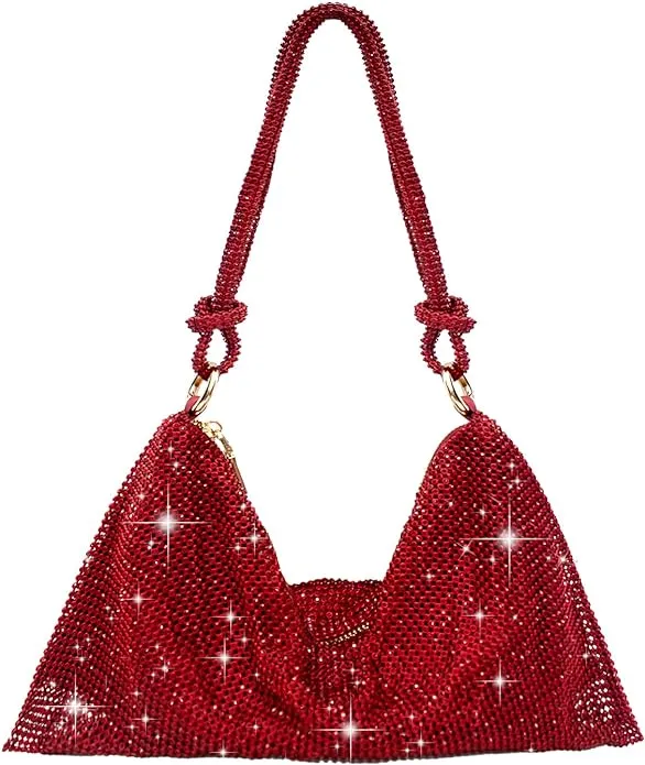 Pretty In Pink Rhinestone Purse