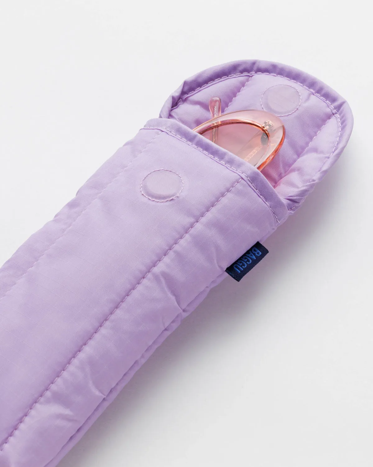 Puffy Glasses Sleeve - Dusty Lilac