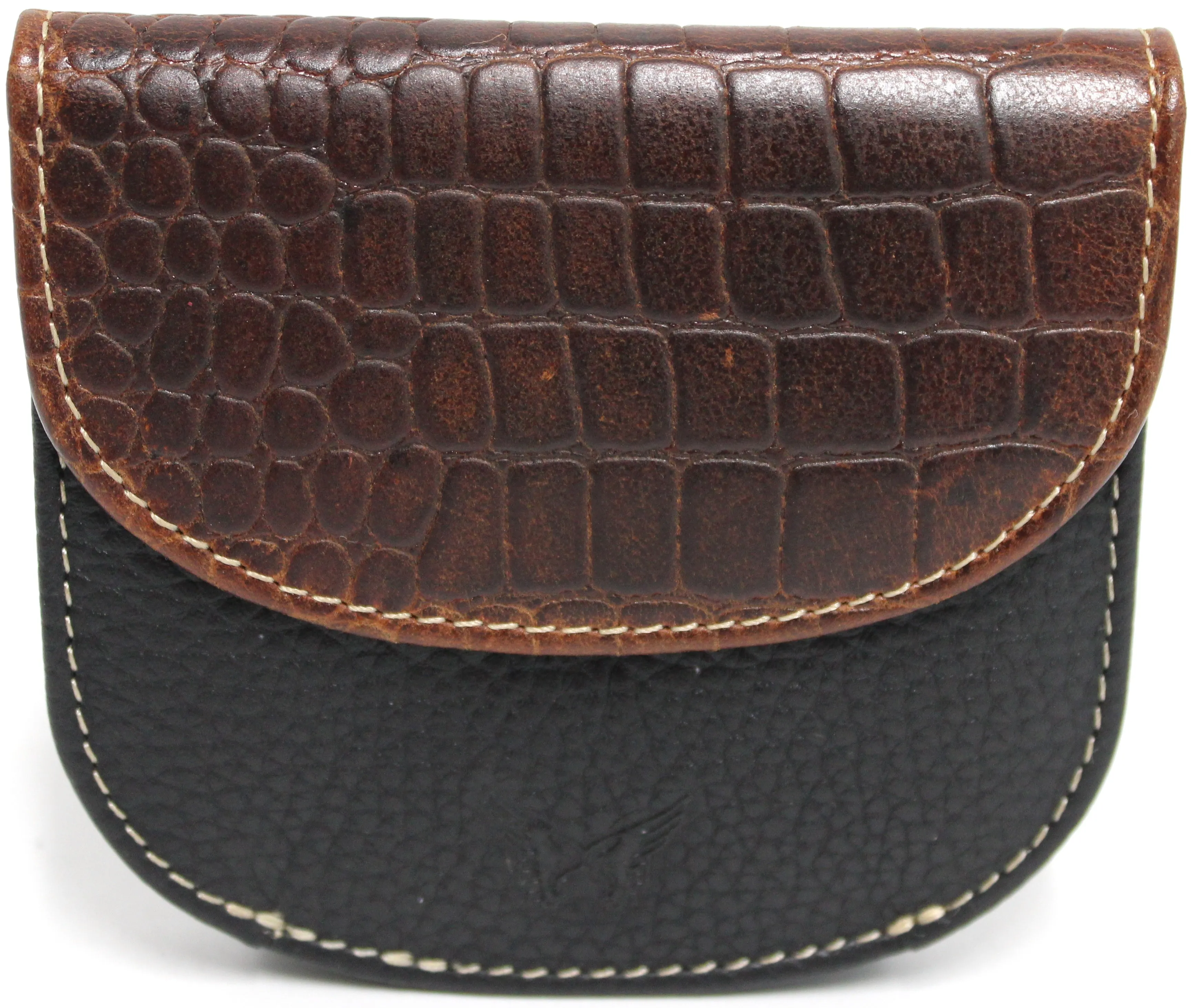 Quality Full Grain Leather Purse / Coin Purse. Style No: 7014.