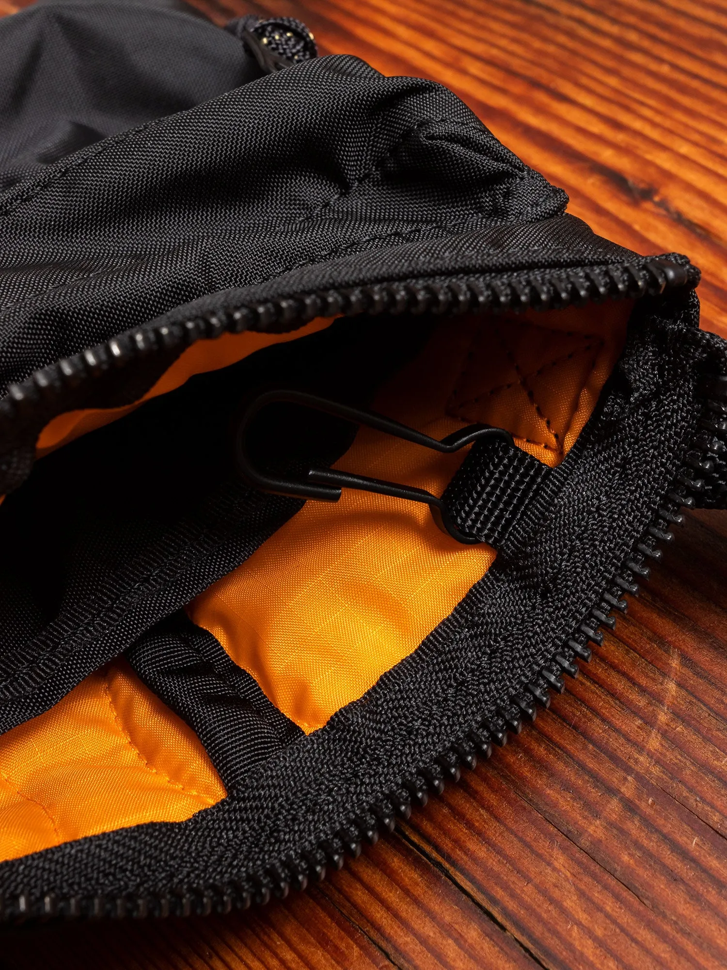 "Force" Shoulder Pouch in Black