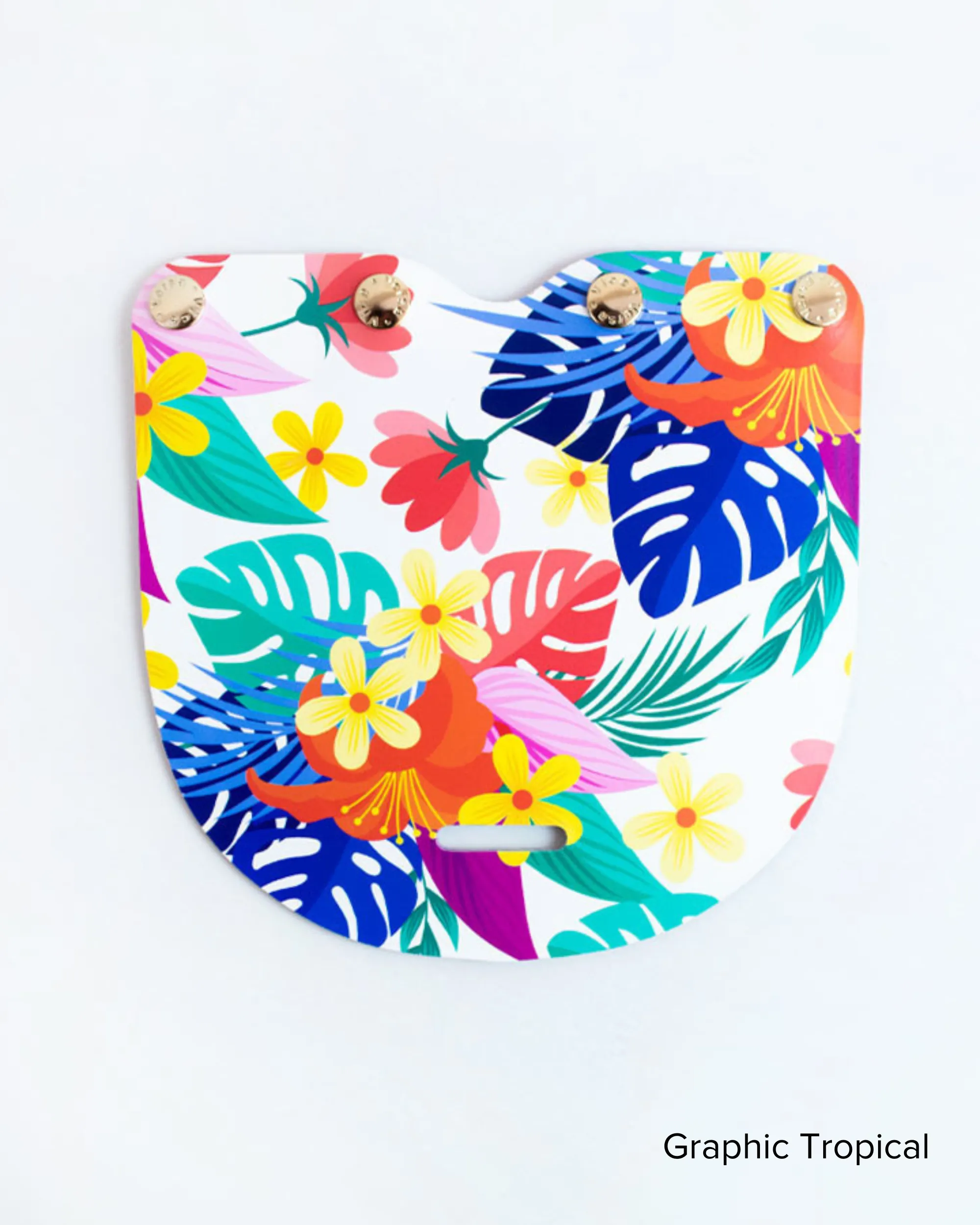 Removable Flap Barrel Bag Set | Graphic Tropical