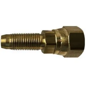 Reusable Brass Female Swivel Stems - Female NPSM x Hose ID