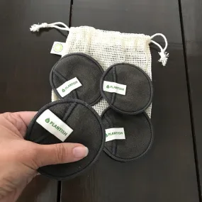 Reusable Cotton Rounds - Bamboo Charcoal