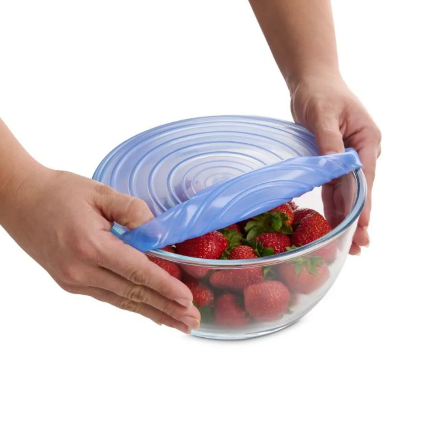 Reusable Stretch Food Storage Lids – 12-Piece Set