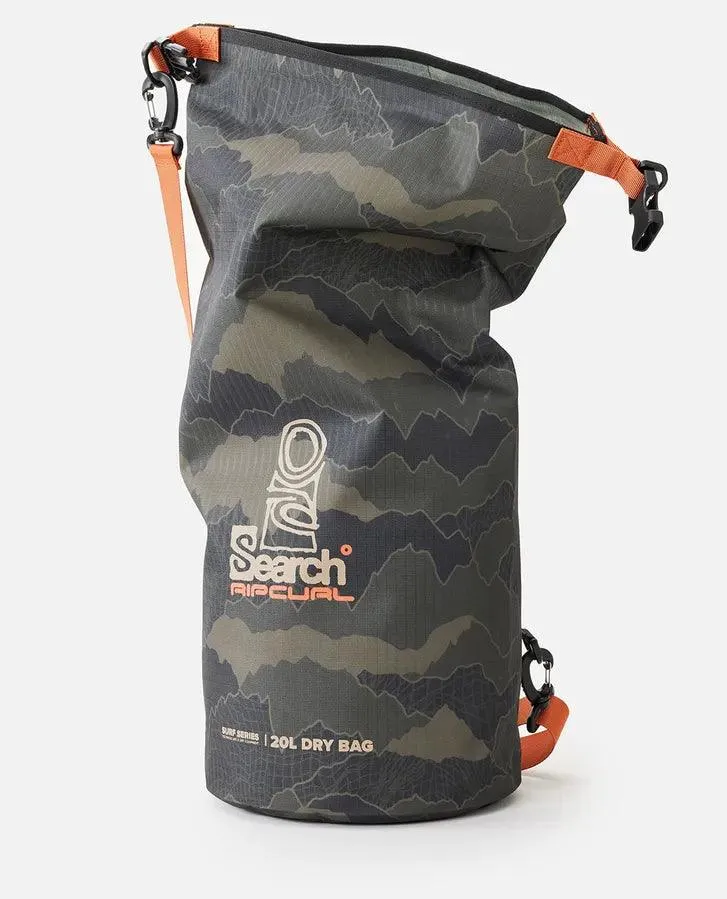 Rip Curl Surf Series Barrel Dry Bag 20L Black Olive