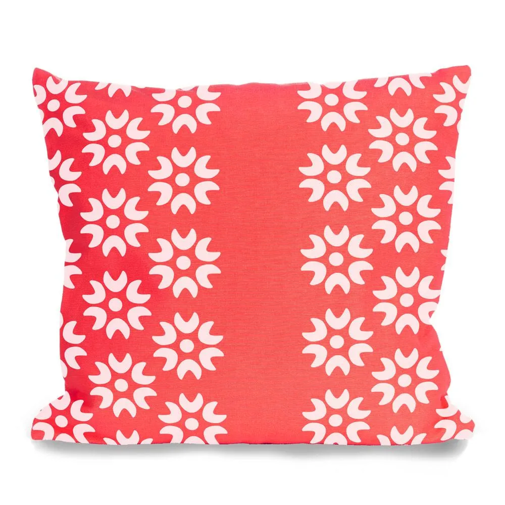 Scallop Flower Repeat Stencil
