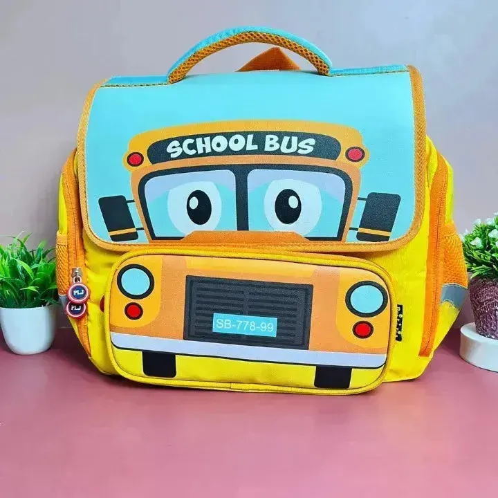 School Bus Theme Backpack