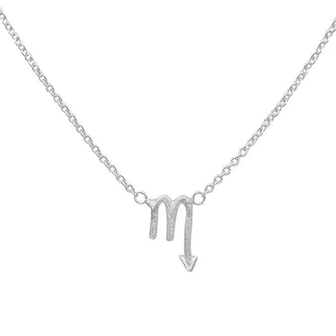 Scorpio Silver Necklace