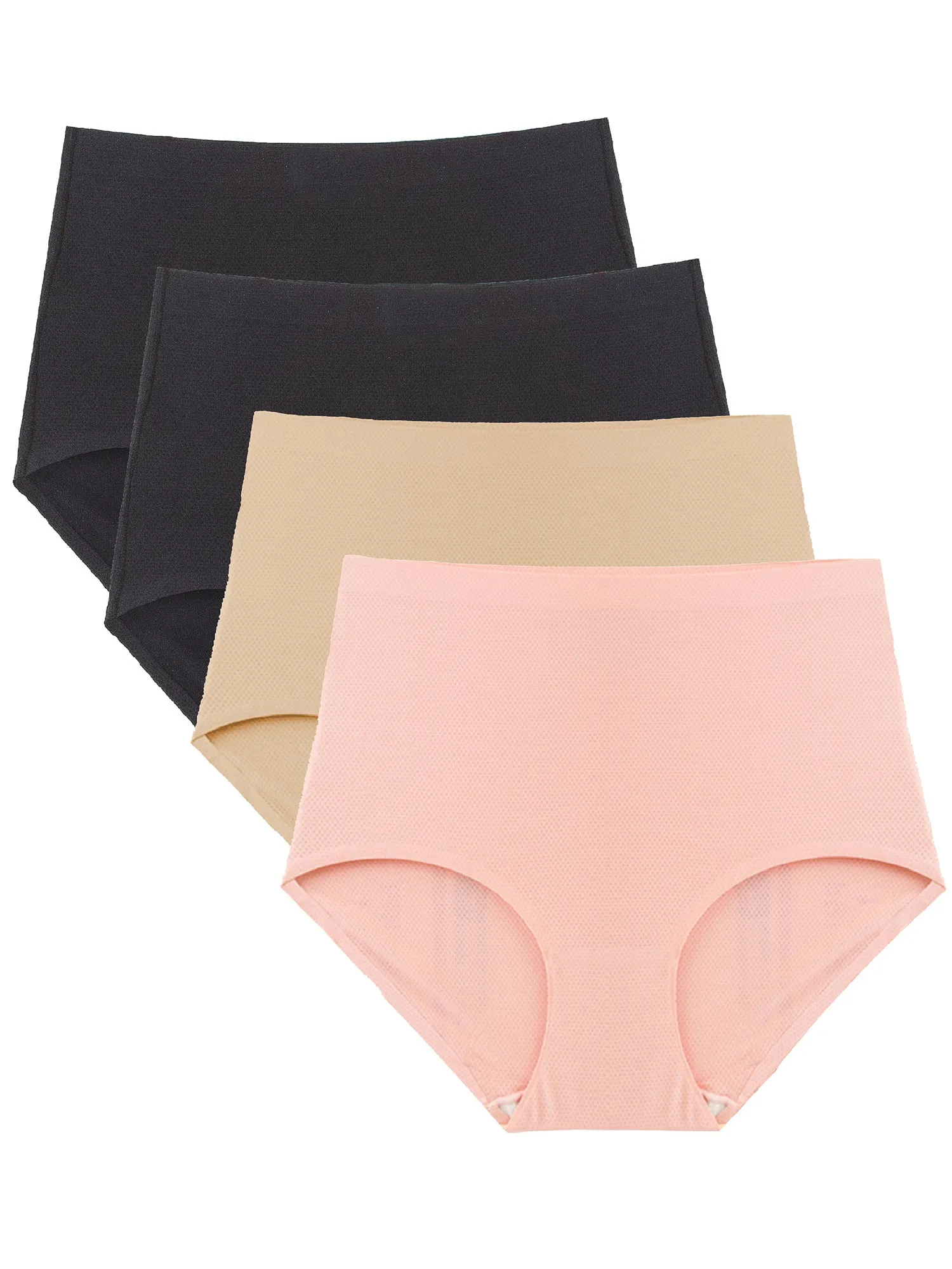 Seamless No-Show High-Waist Brief (Multi-Pack)