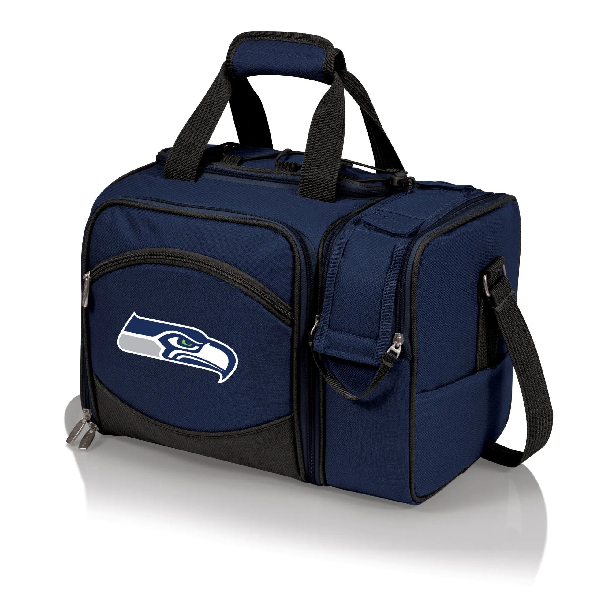 Seattle Seahawks - Malibu Picnic Basket Cooler