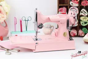 Singer Featherweight 221, AF488*** - Fully Restored in Rosy Posy Pink