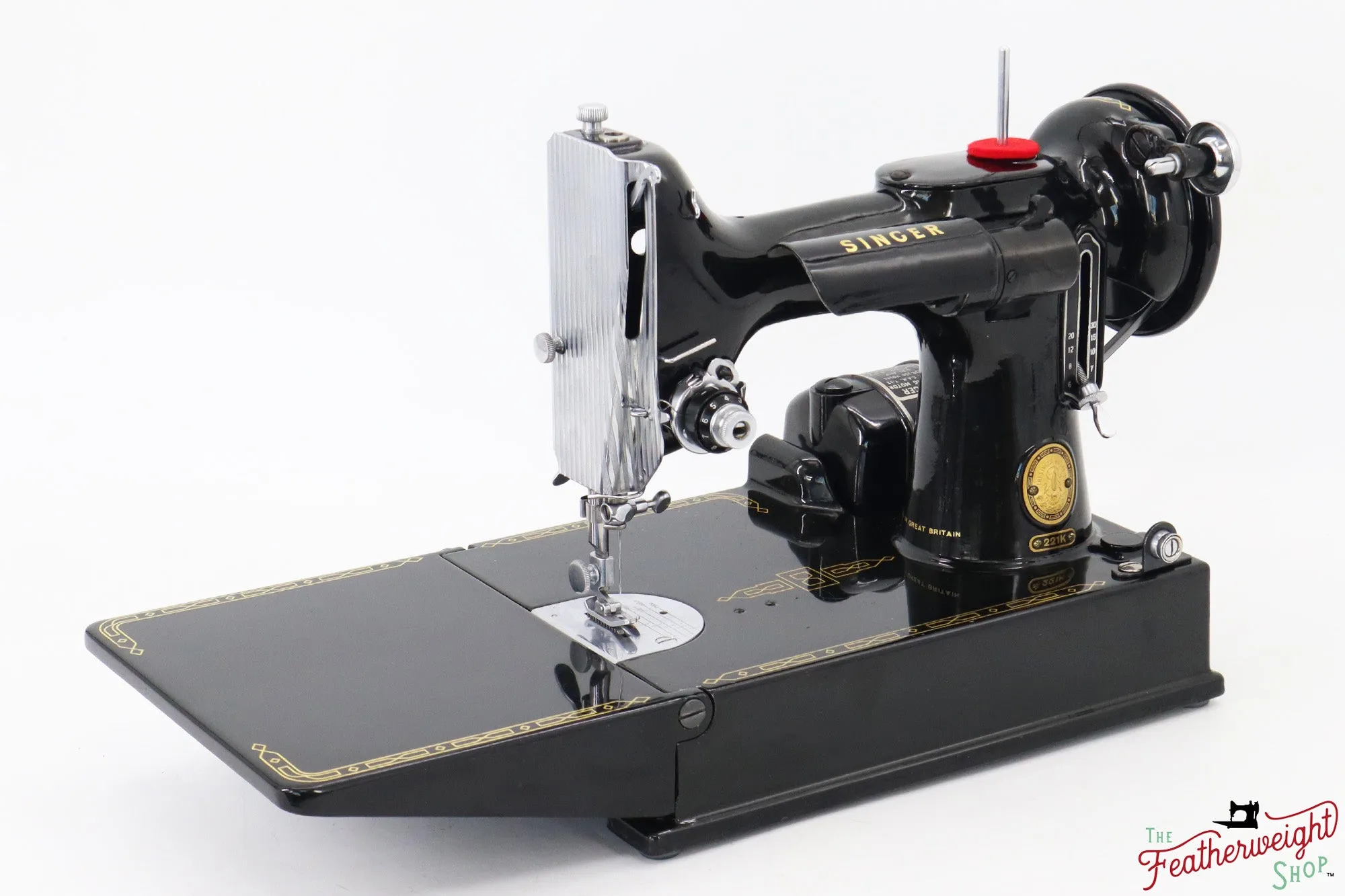 Singer Featherweight 221K Sewing Machine, 1955 - EK2033**