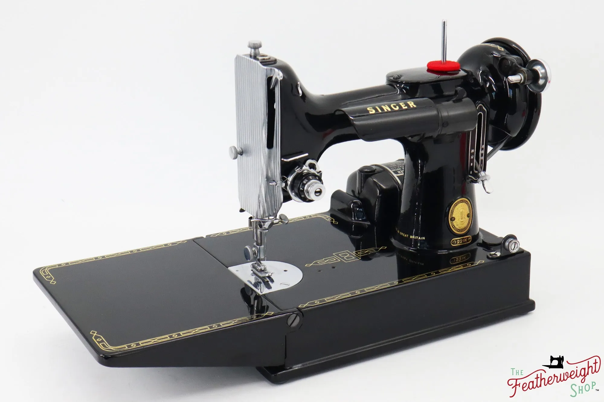 Singer Featherweight 221K Sewing Machine, 1955 - EK204***