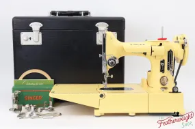 Singer Featherweight 222K - EK3264** - Fully Restored in Happy Yellow