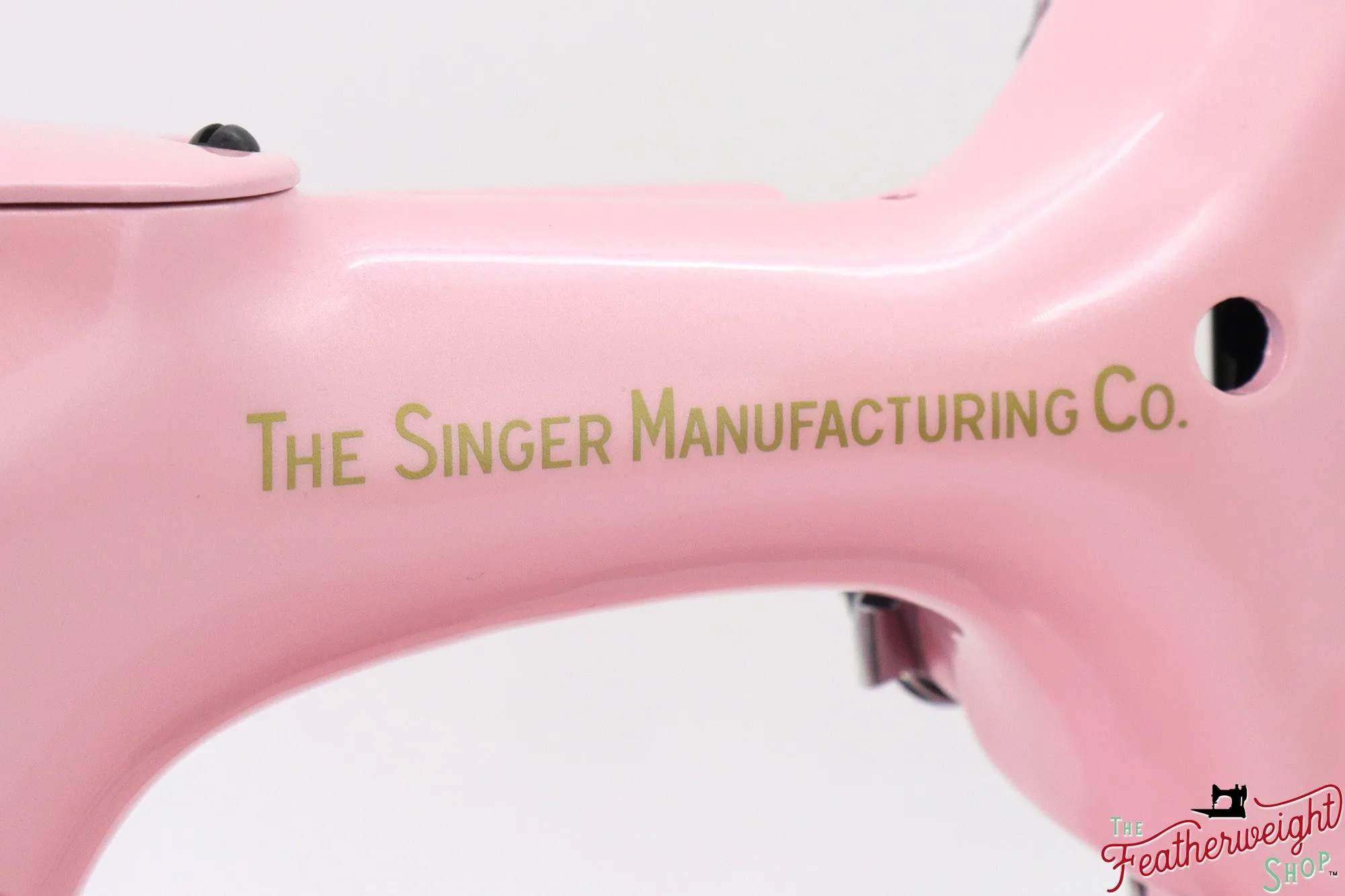 Singer Featherweight 222K - EM9594** - Fully Restored in Pink Frosting