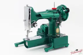 Singer Featherweight 222K - EP7607** - Fully Restored in Emerald Green